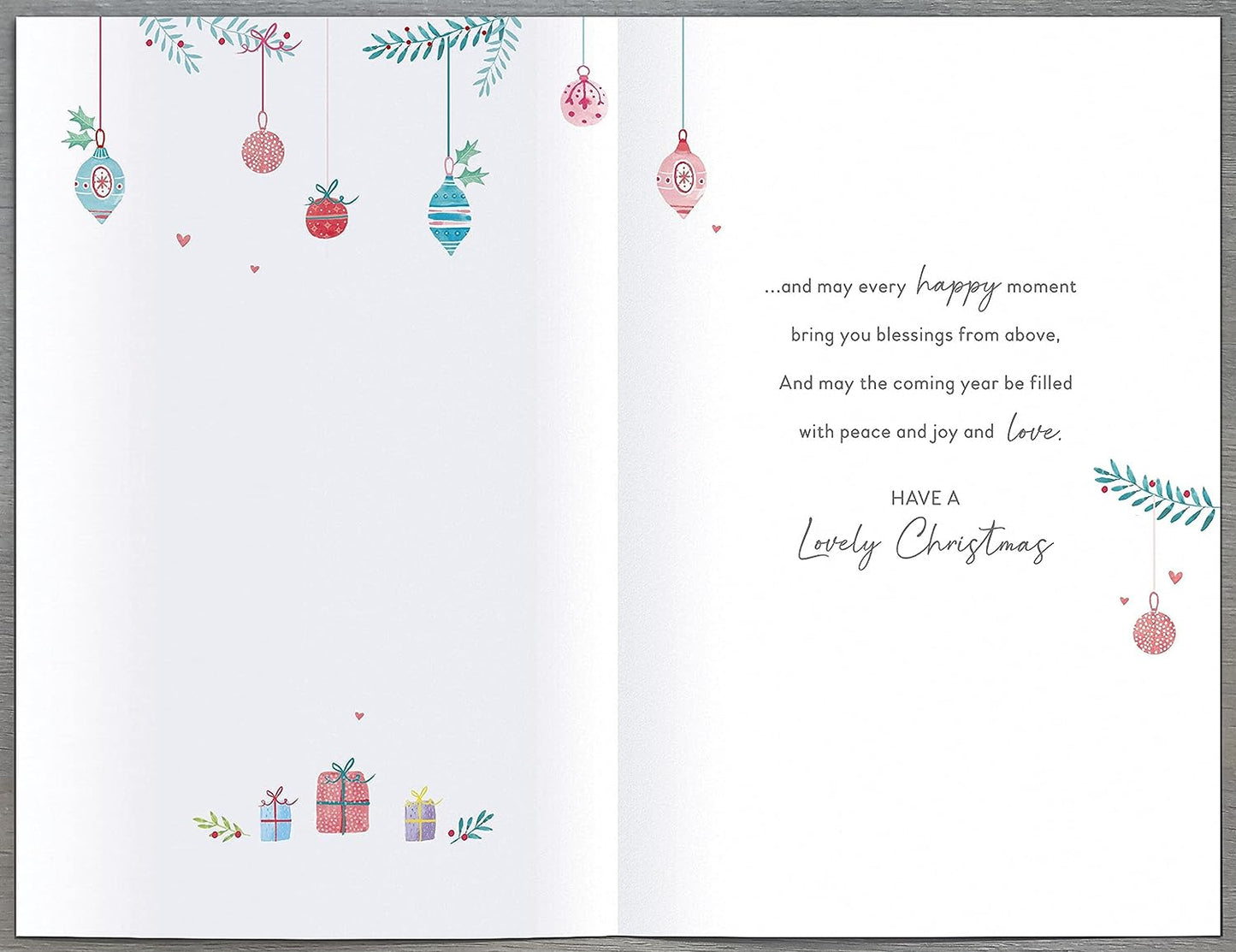 Christmas Wishes Helen Steiner Rice Traditional Christmas Card