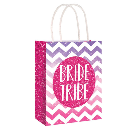 Pack of 12 Bag Hen Party Bride Tribe with handles