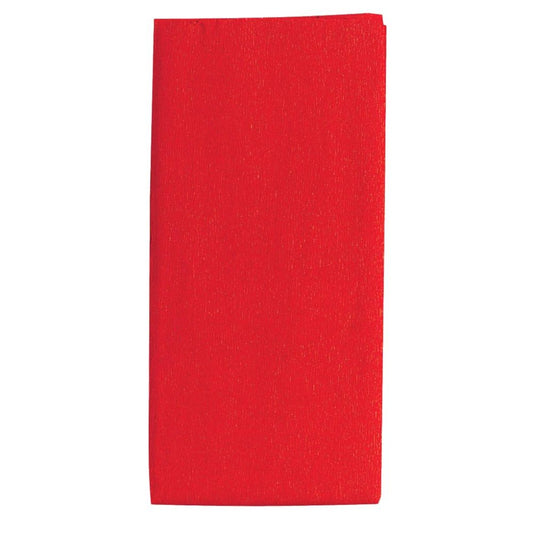 Crepe Paper Red 1.5m X 50cm