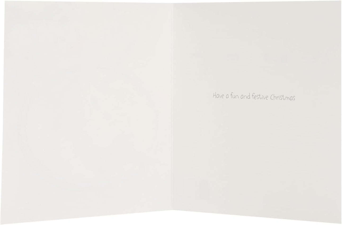 Pack of 6 Marshmallow Snowman Charity Christmas Cards