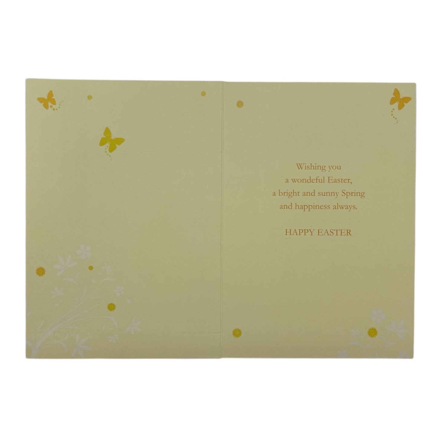 For Daughter Spring Daffodils and Butterflies Design Easter Card