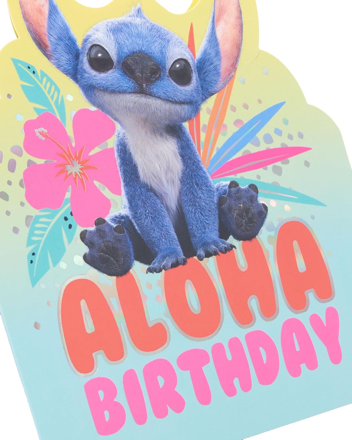 Disney Lilo & Stitch Aloha Birthday Card