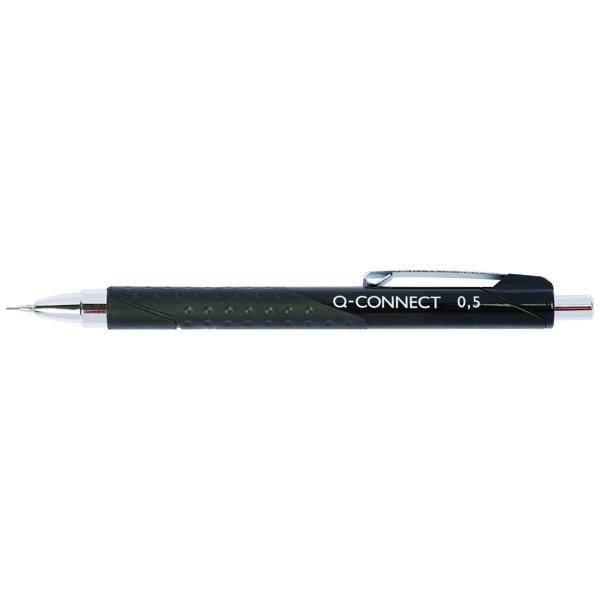 Q-Connect Refillable Automatic Pencil Fine 0.5mm HB (Pack of 10) KF01937