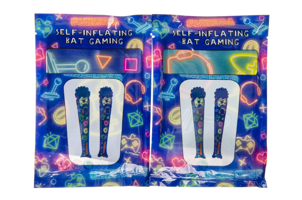 Single Gamer Print Self-Inflating Bat