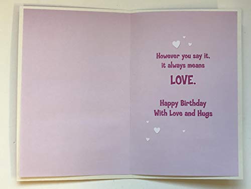 Happy Birthday Grandma Greetings Card