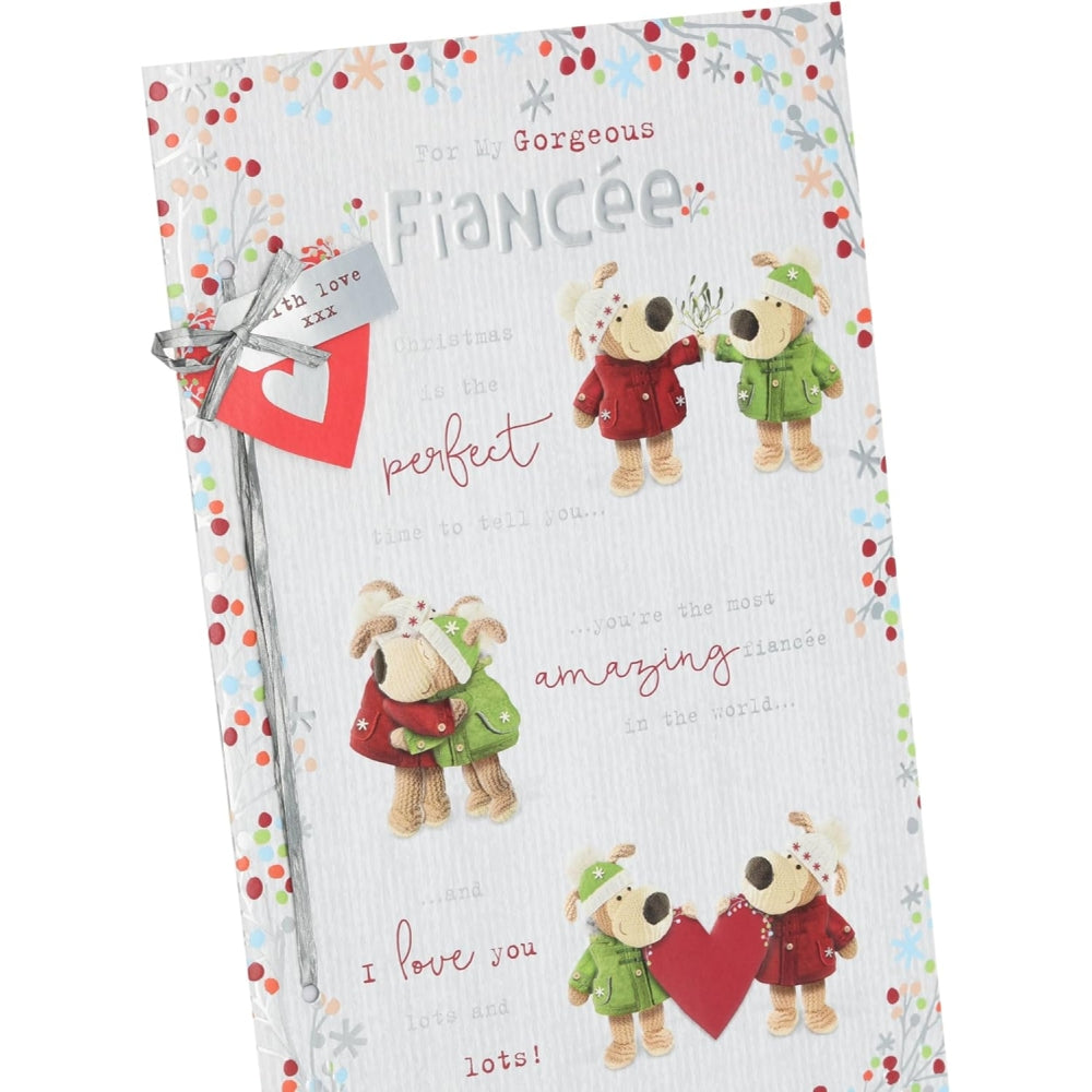 Boofles On Storyboard Fiancée Christmas Card