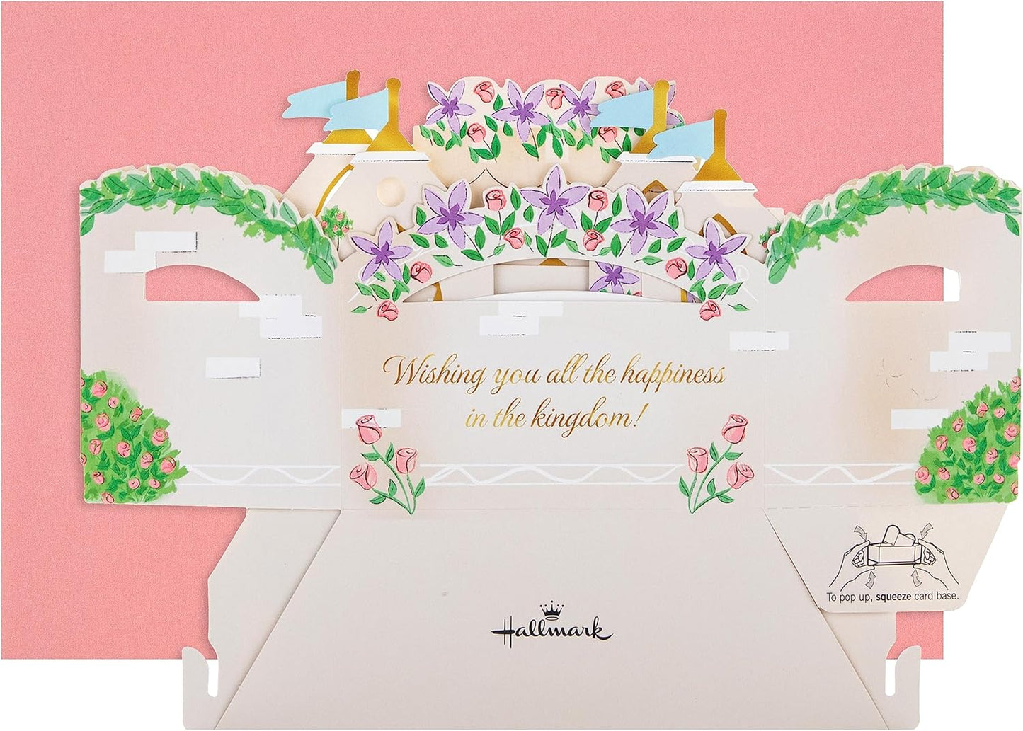 3D Pop Up Disney Princesses Design Birthday Card