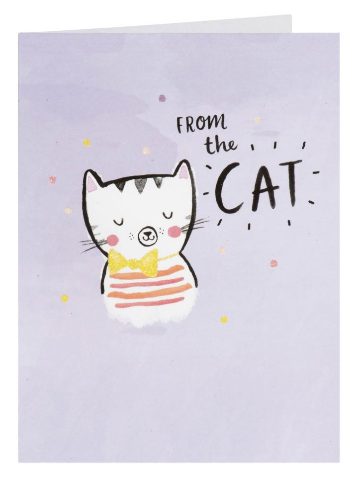 From The Cat Adorable Mother's Day Card