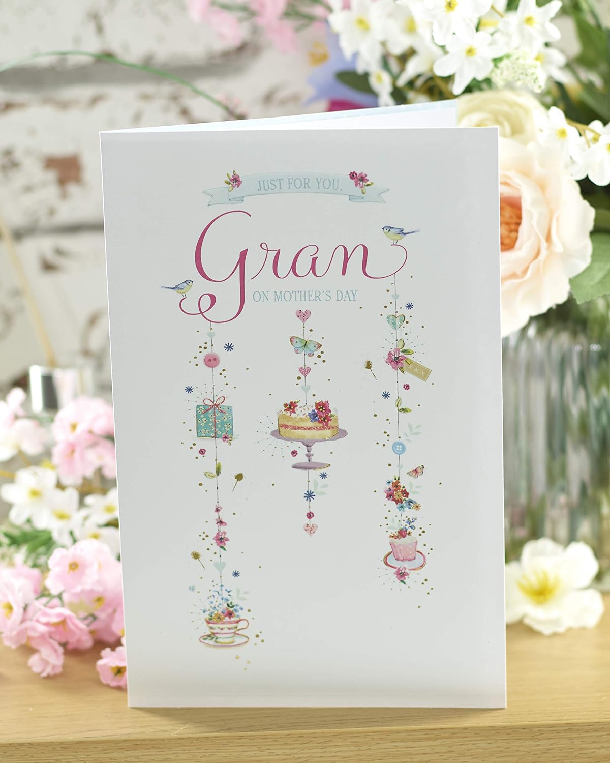 For Gran Pretty Design Mother's Day Card