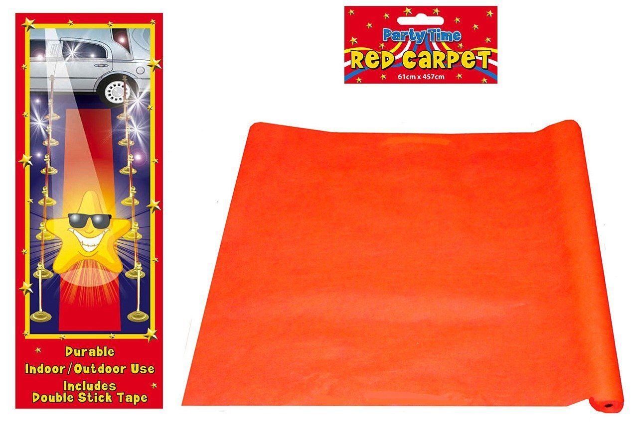 Red Colour Carpet 61cm X 457cm