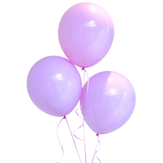 Bag of 100 Lavender Colour 12" Latex Balloons