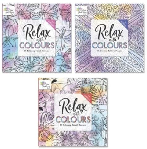 Creative Floral Adult Colouring Book
