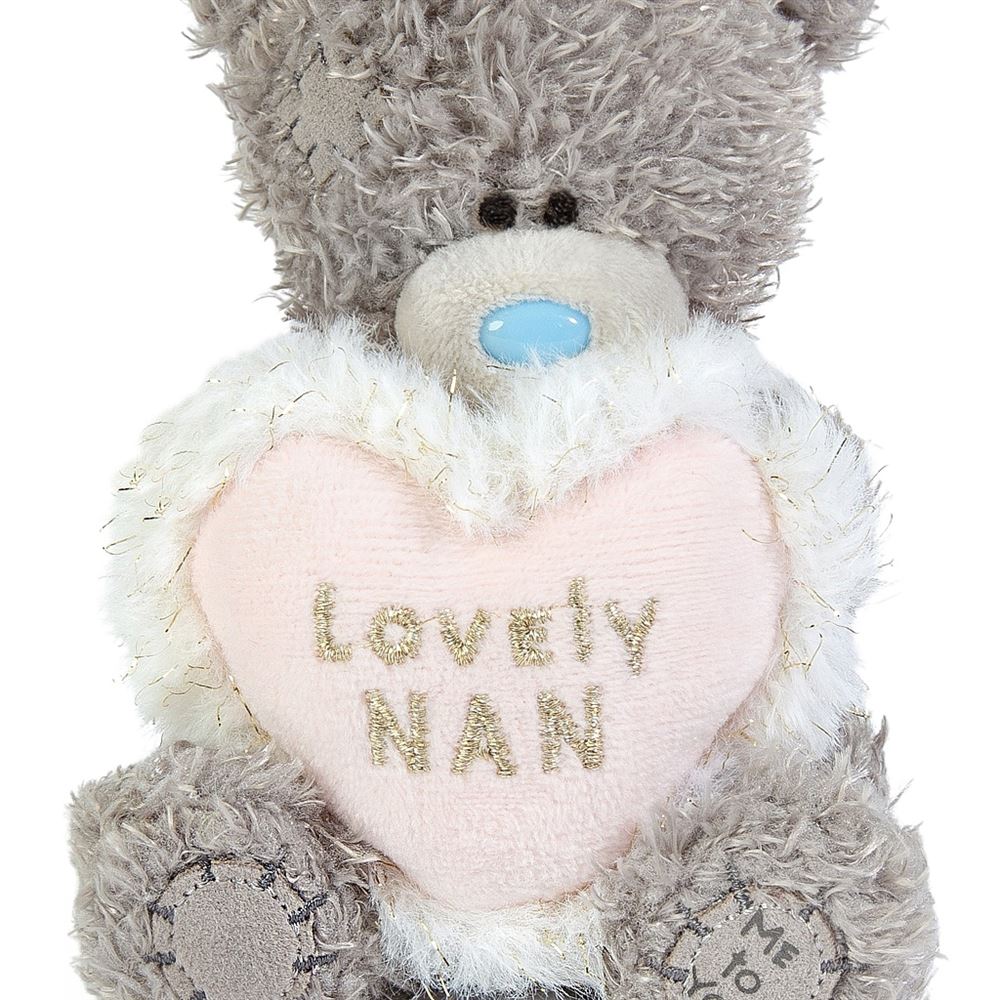 Me to You Tatty Teddy 'Lovely Nan' 10cm Plush Bear With Satin Banner Official Collection
