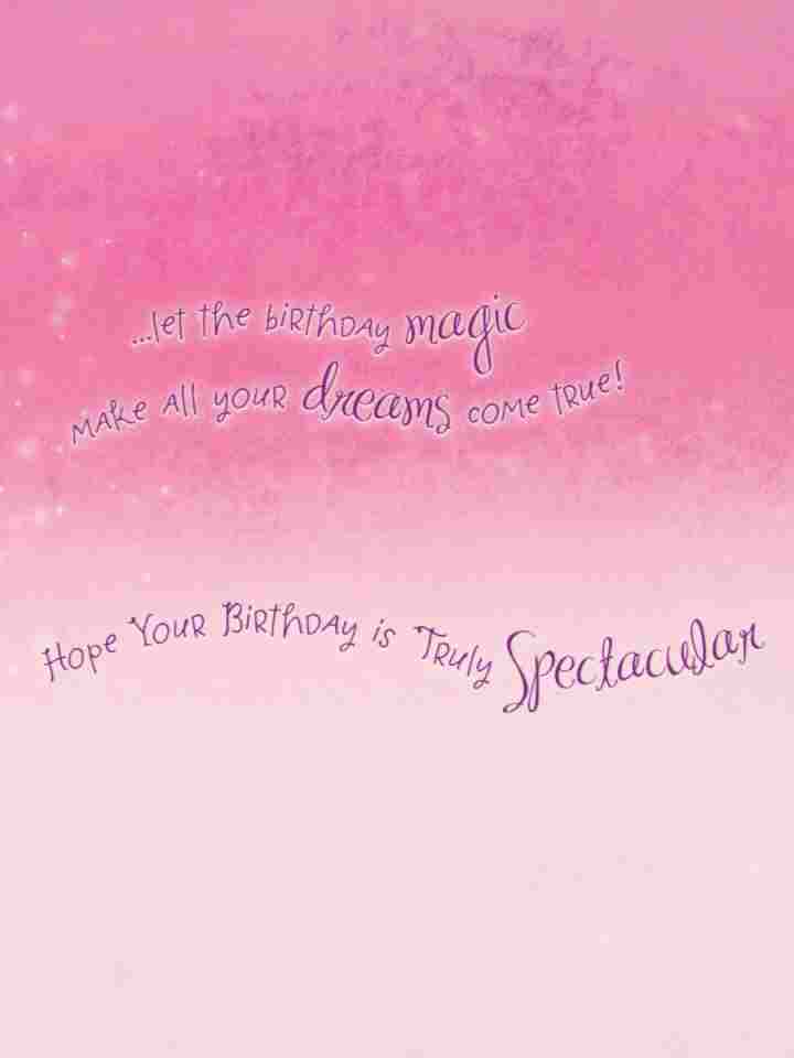 Fairy Granddaughter Birthday Card