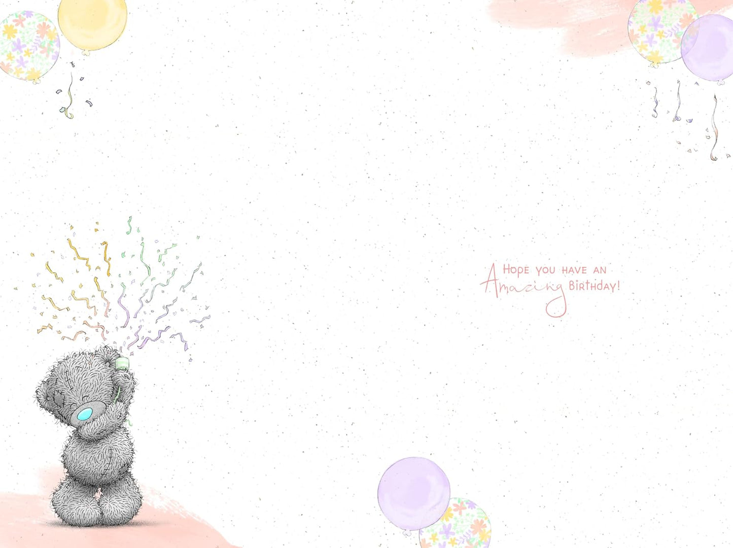 Bear Carrying Cake Birthday Card
