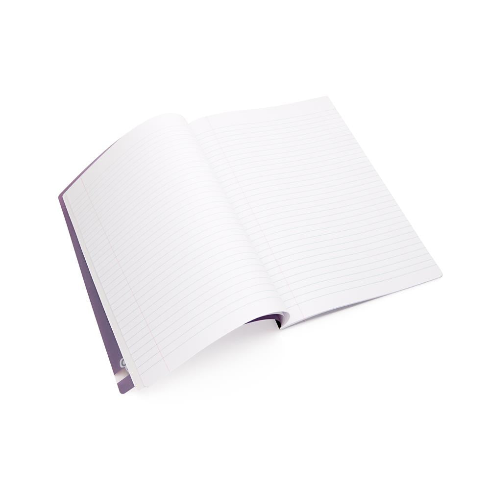 A4 120 Pages Grape Juice Purple Durable Cover Manuscript Book by Premto