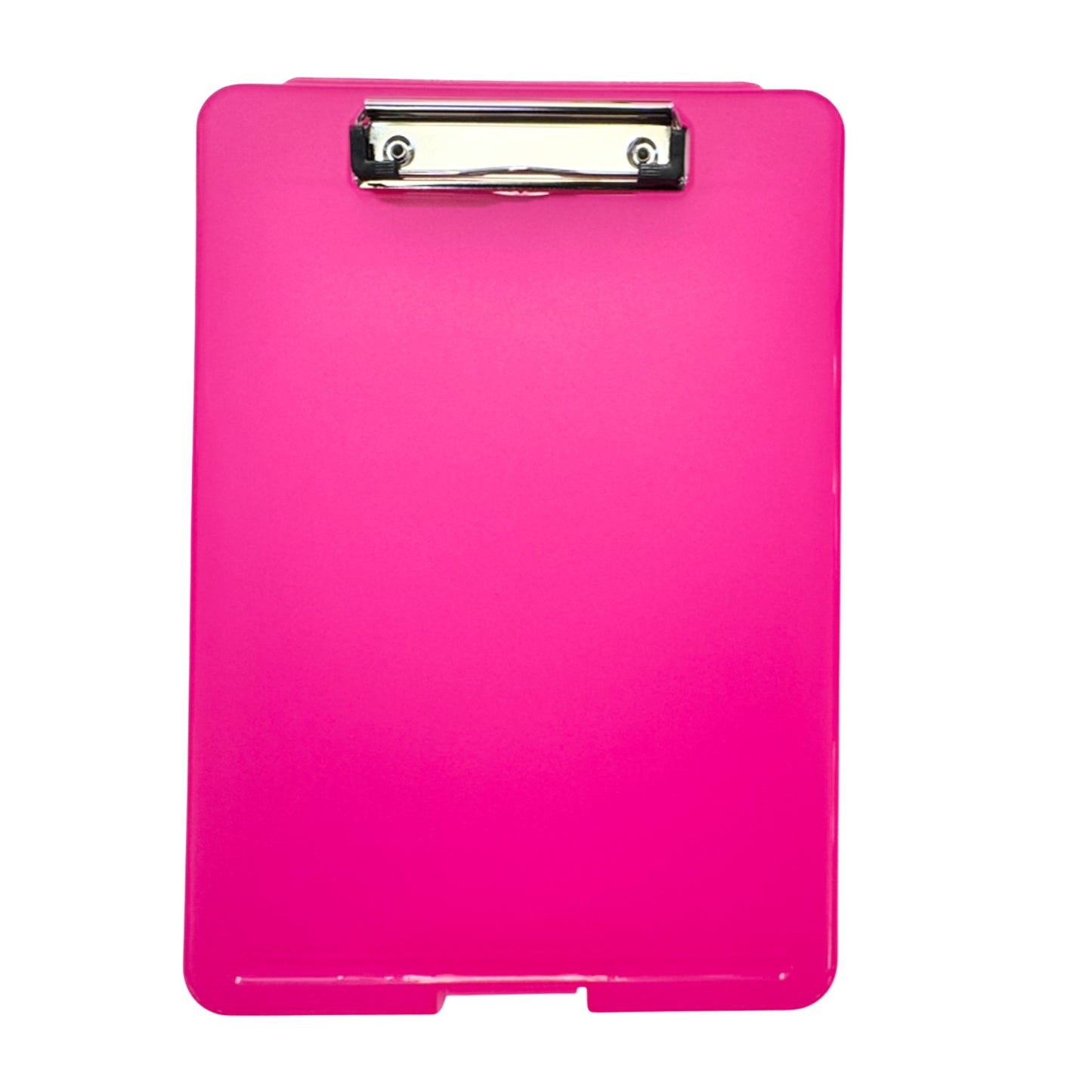 Pack of 2 A4 Pink Clipboard Box Files - Storage Filing Case