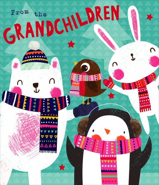 From The Grandchildren Greeting Christmas Card 