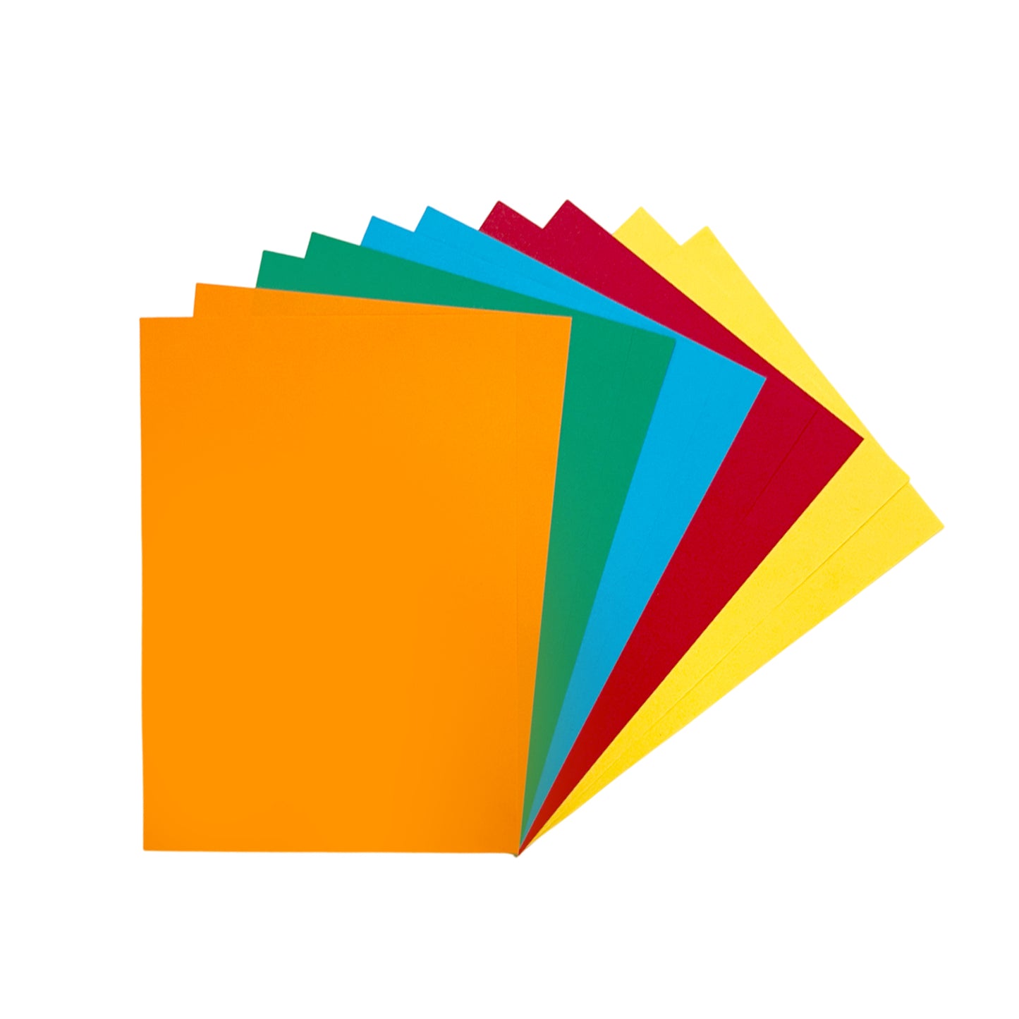 Pack of 6000 A5 Assorted Primary Coloured Paper 75gsm Sheets