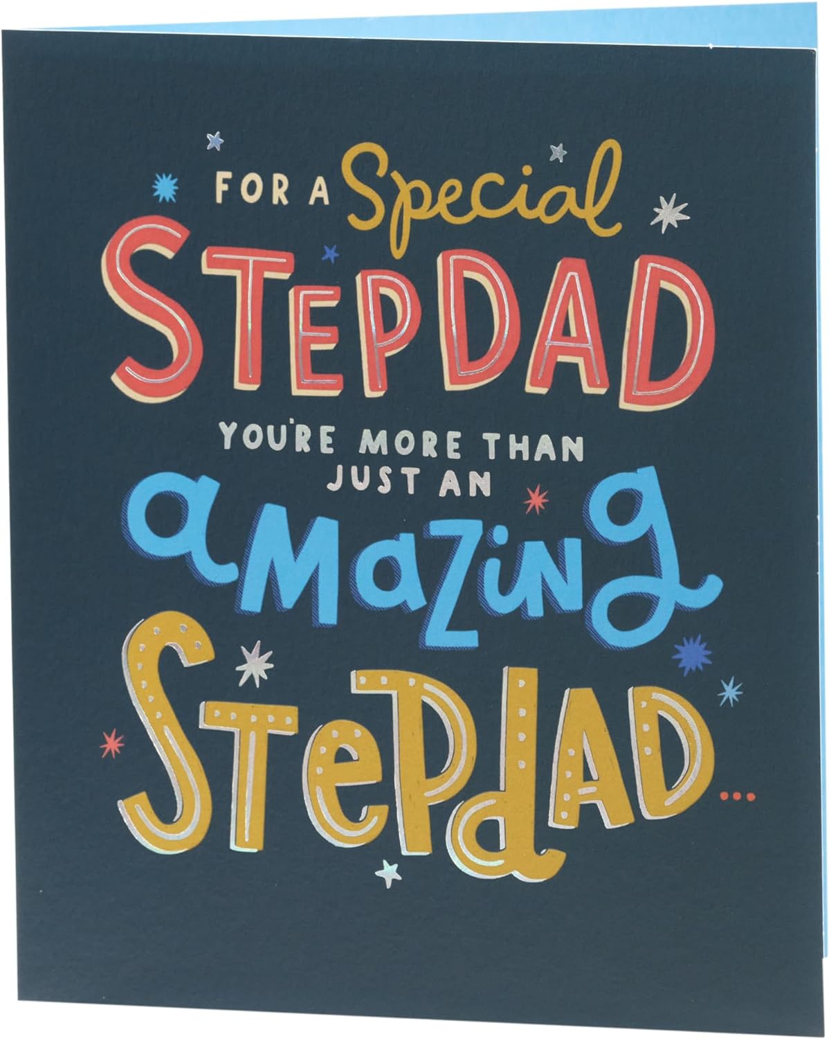 Special Lettering Design Stepdad Father's Day Card
