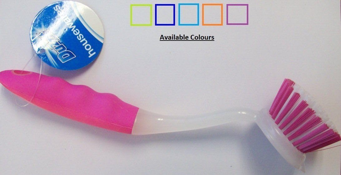 Duzzit - Round Head washing Up Dish Brush - Assorted Colours