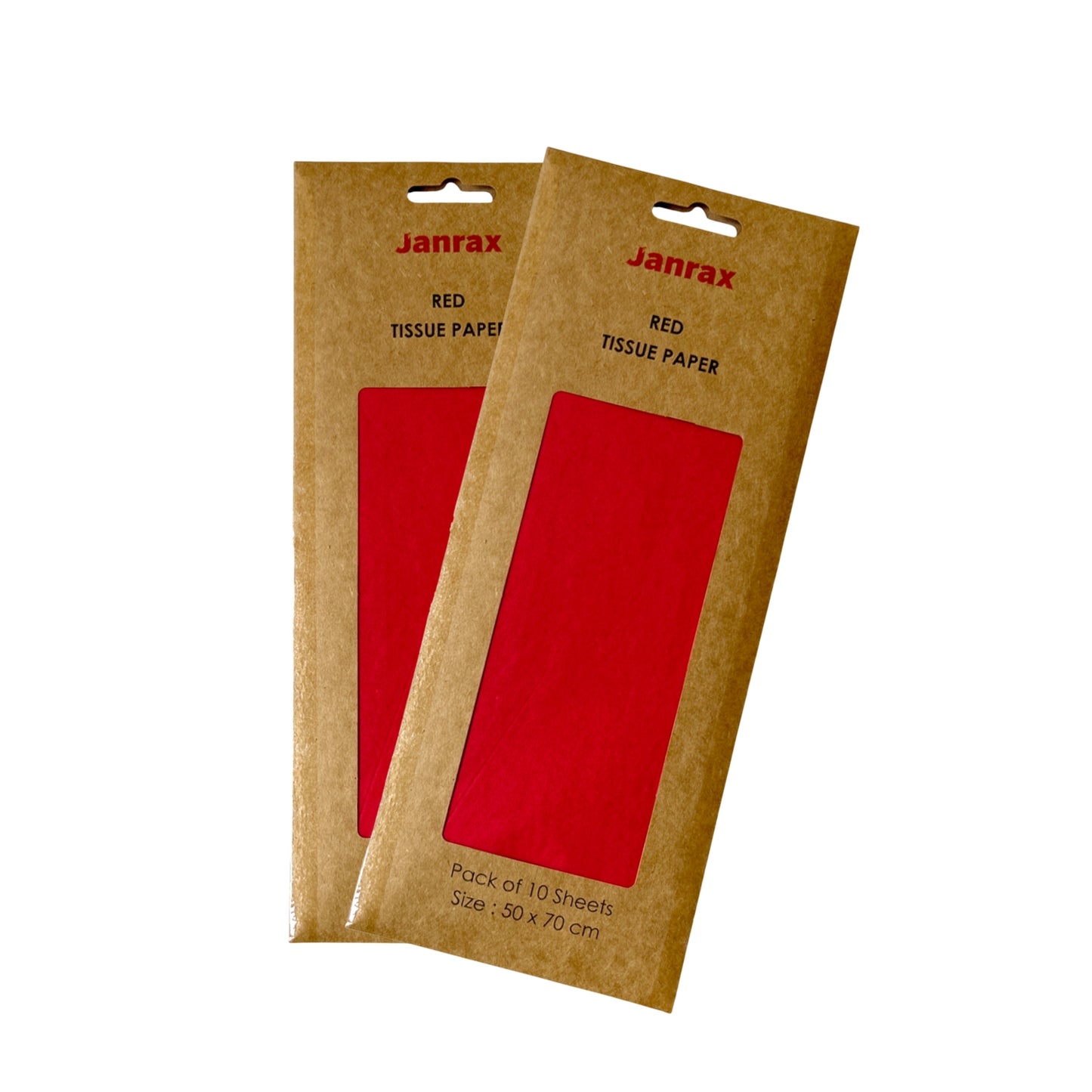 Pack of 800 Red Acid Free 50 x 70cm Tissue Paper Sheets