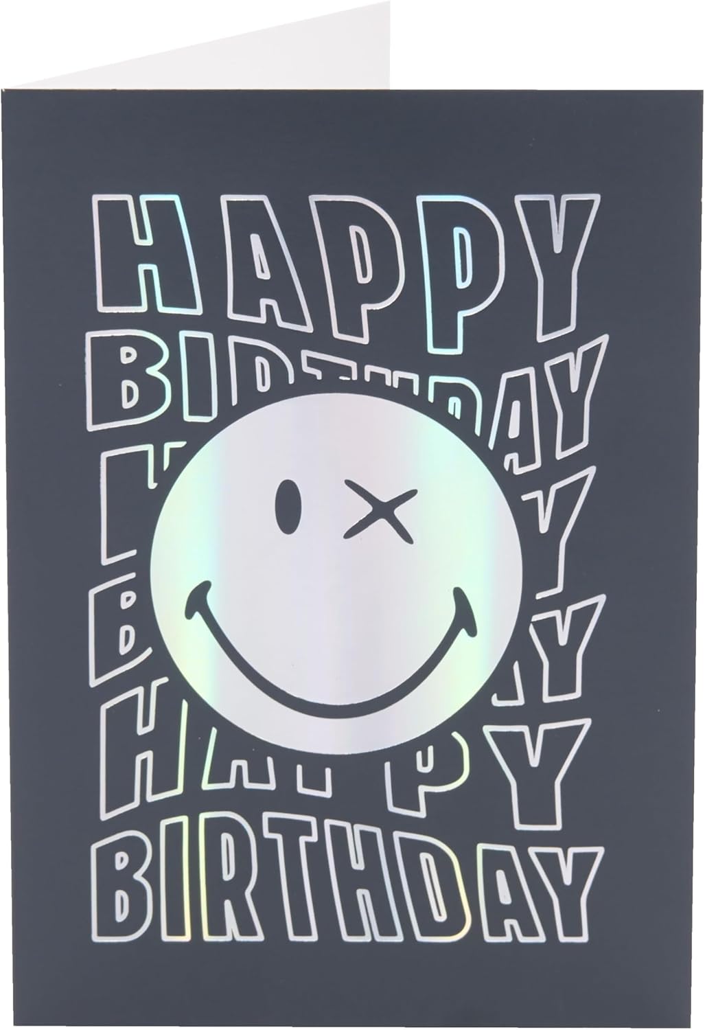 Smiley World Birthday Card
