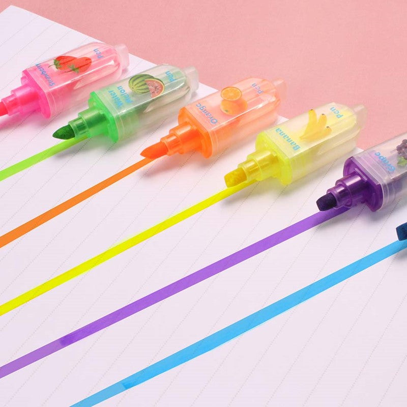 Just Stationery Scented Mini Highlighter (Pack of 6)