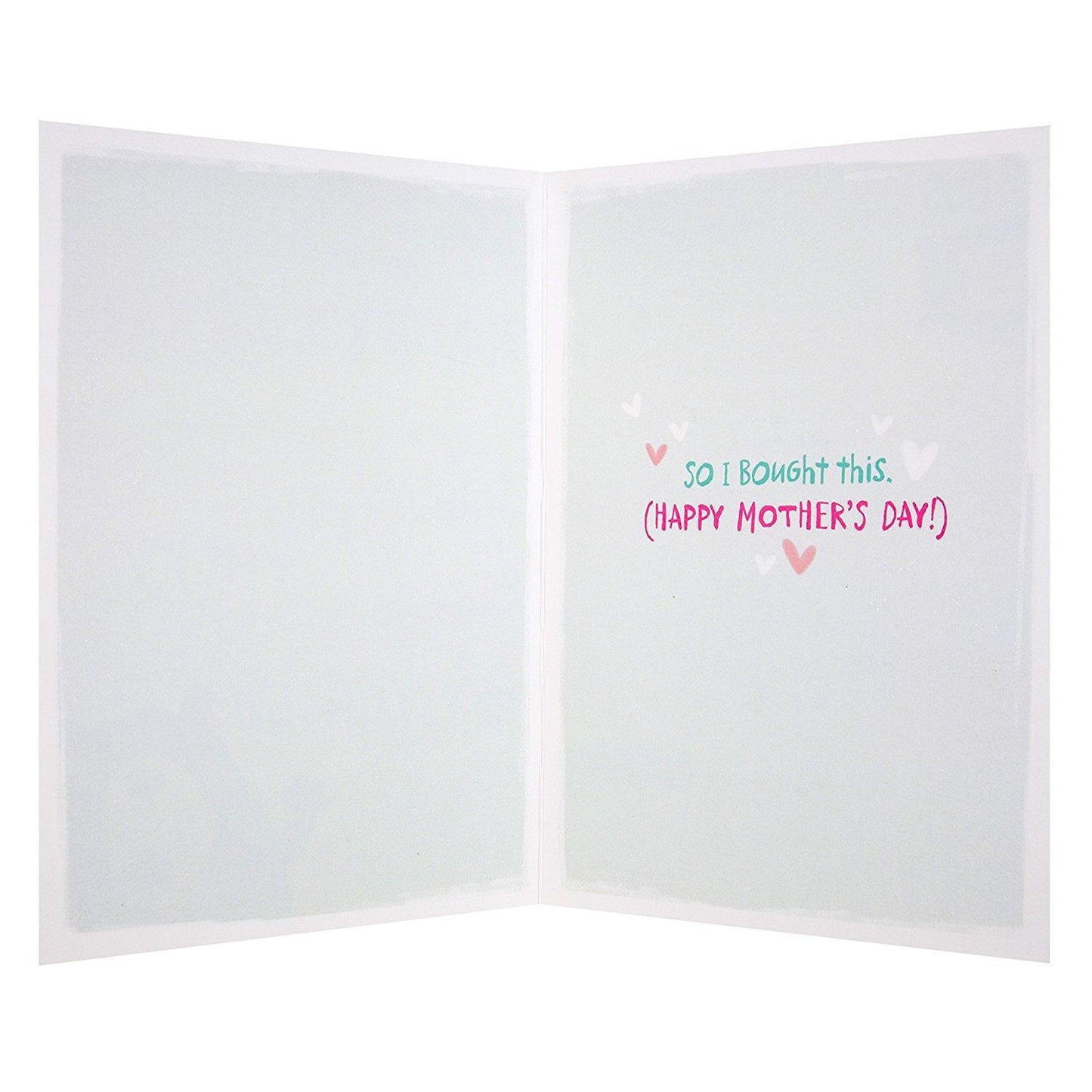 "Brilliant" Glitter Finished Mother's Day Card