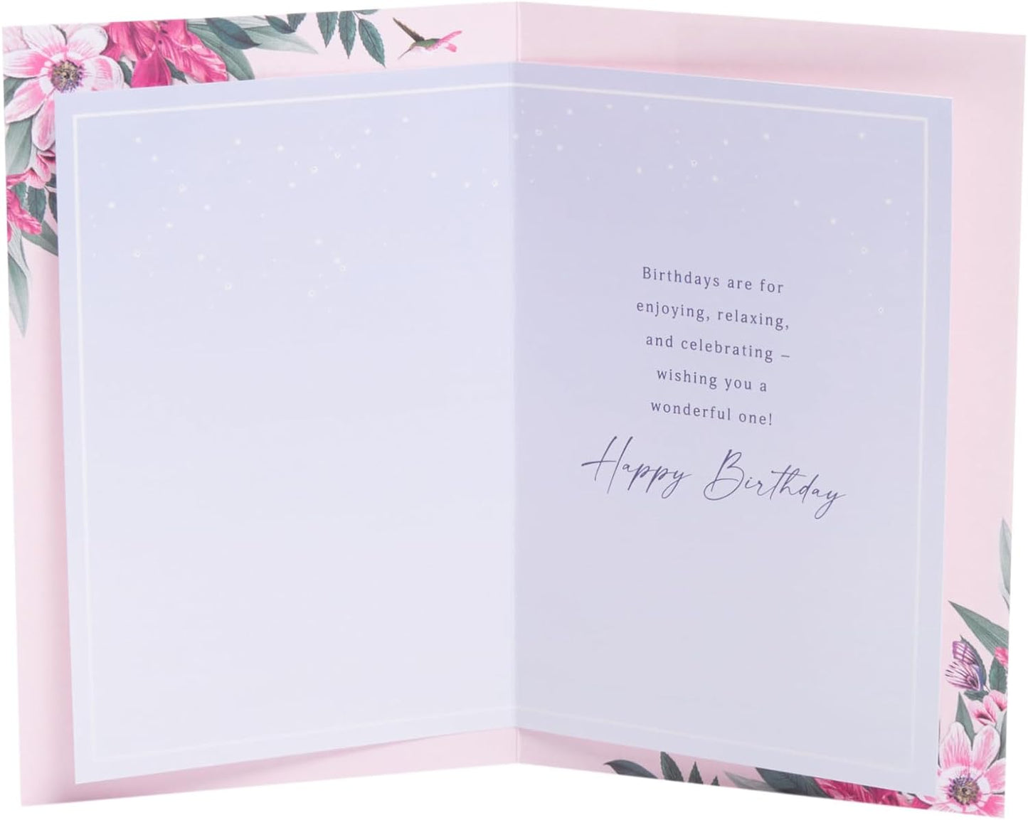 Stunning Cocktail Glass Design Birthday Card