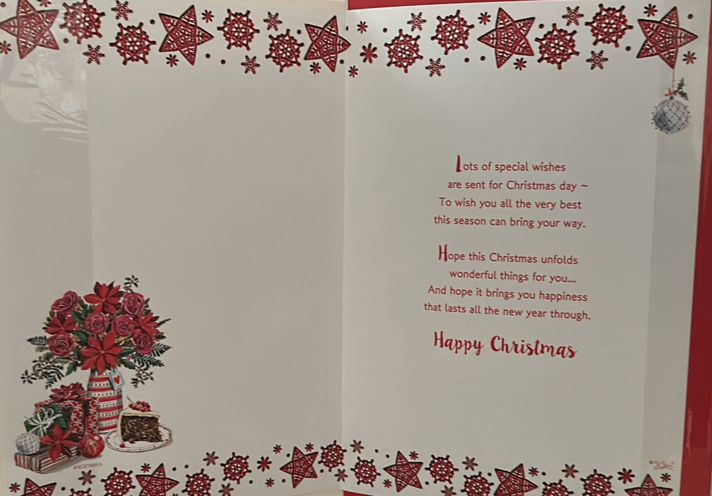 To a Special Nan Stack of Gifts Design Christmas Card