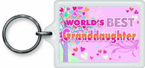 Special Granddaughter Sentimental Keyring