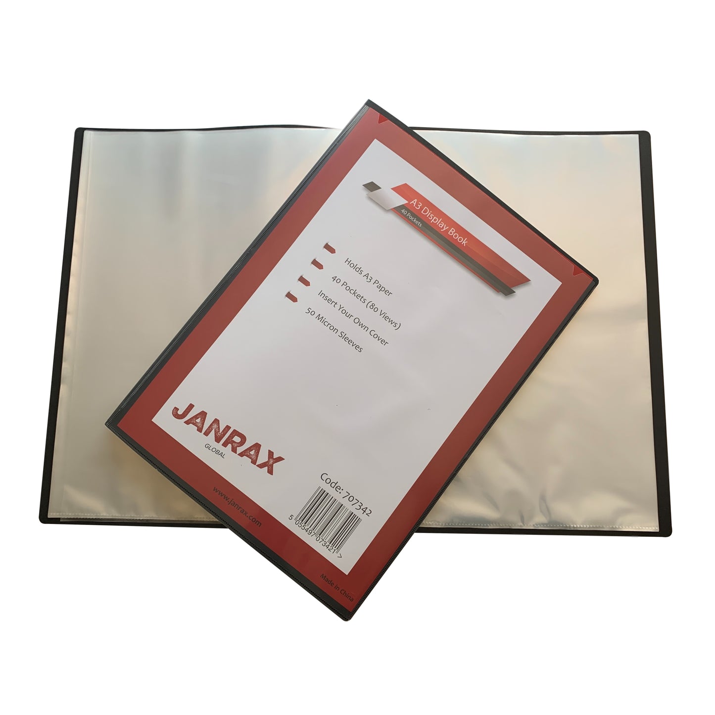 A3 40 Pockets Presentation Display Book by Janrax