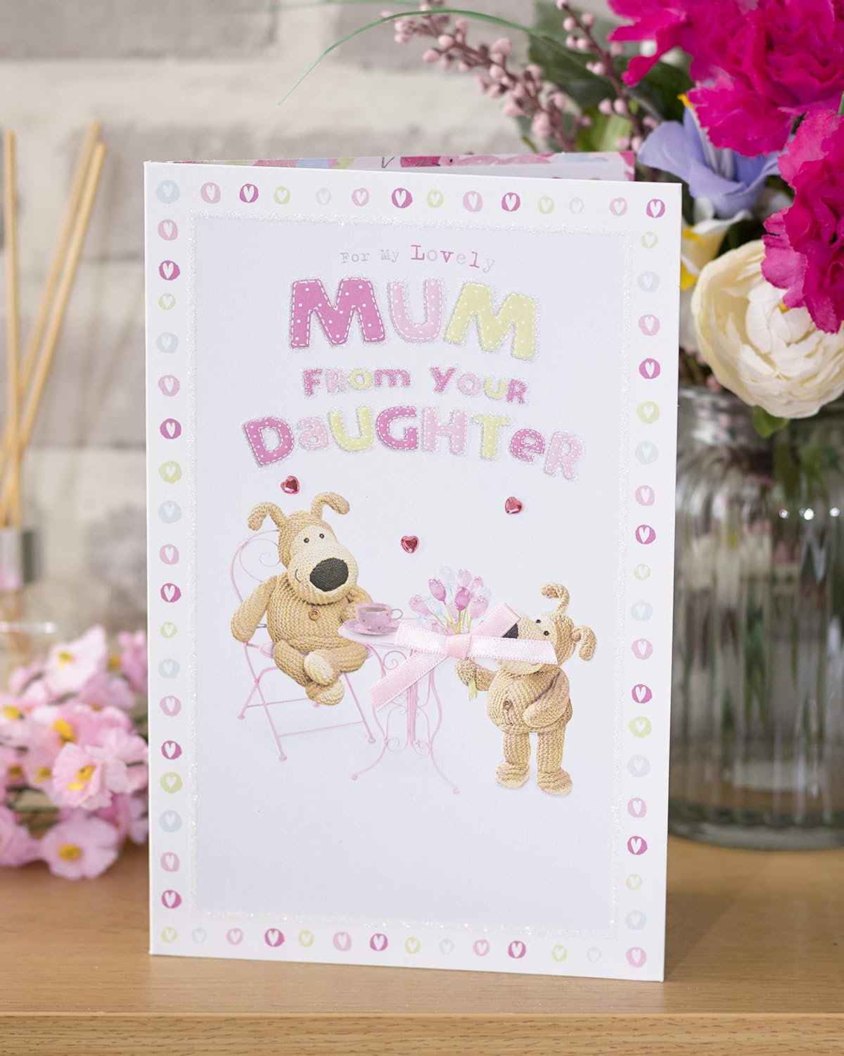 Boofle To The Best Mum Photo Upload Mother's Day Card