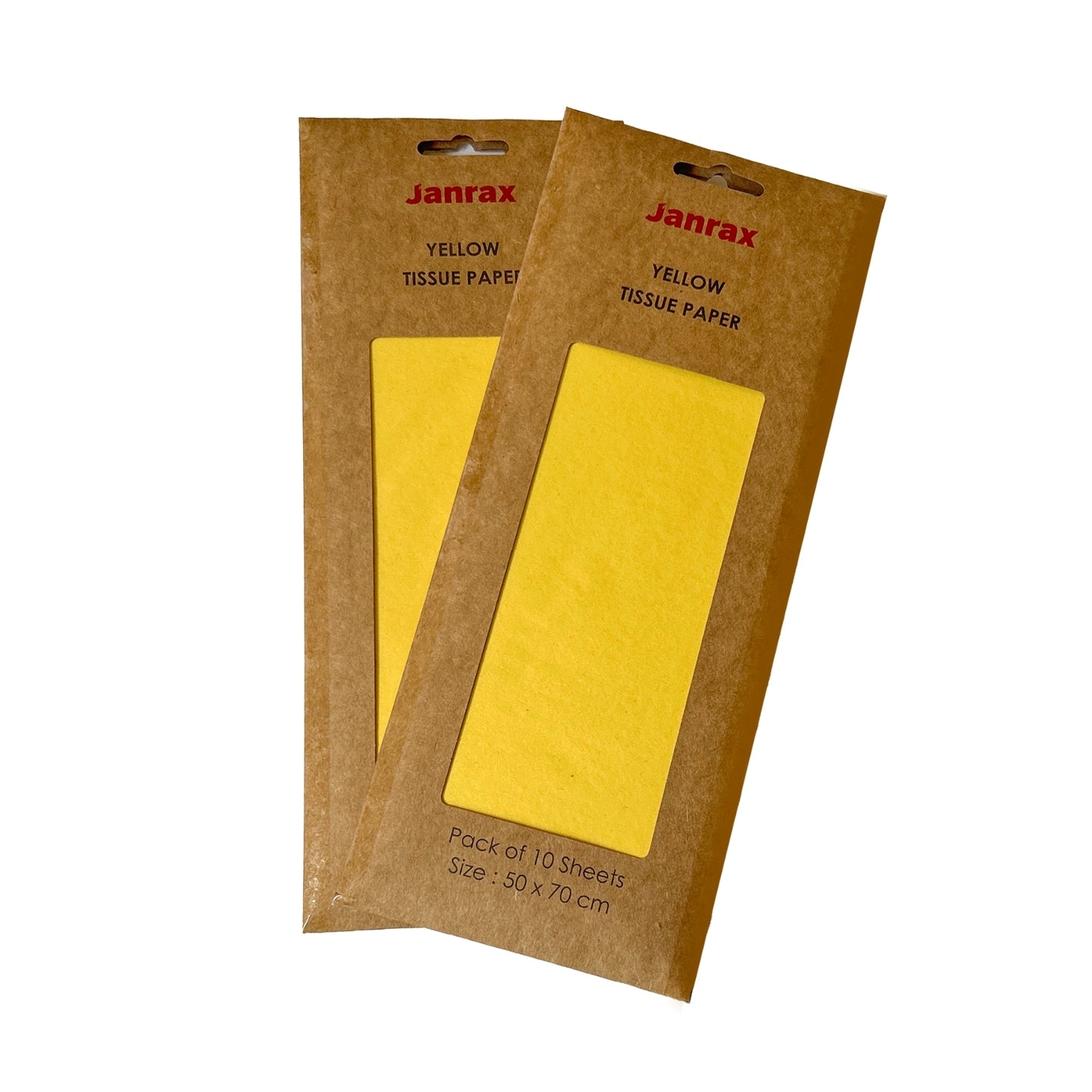 Pack of 800 Yellow Acid Free 50 x 70cm Tissue Paper Sheets