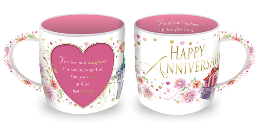 Happy Anniversary Celebrity Style Mug