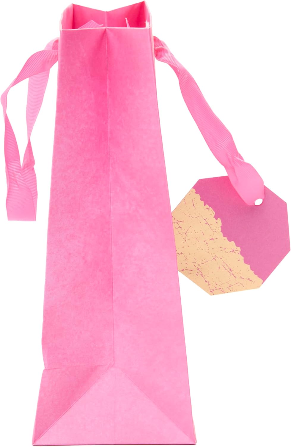 Pink Design Medium Gift Bag for Her Birthdays, Thank You & Other Events