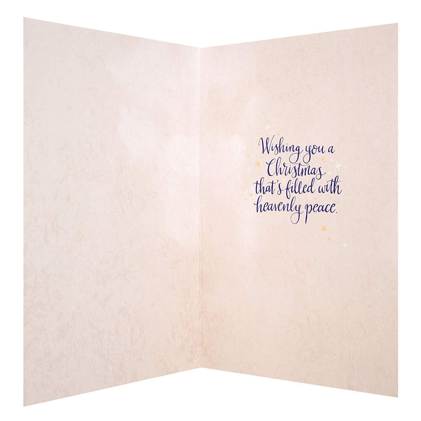 Hallmark Peaceful Christmas Medium Card 'Silent Night'