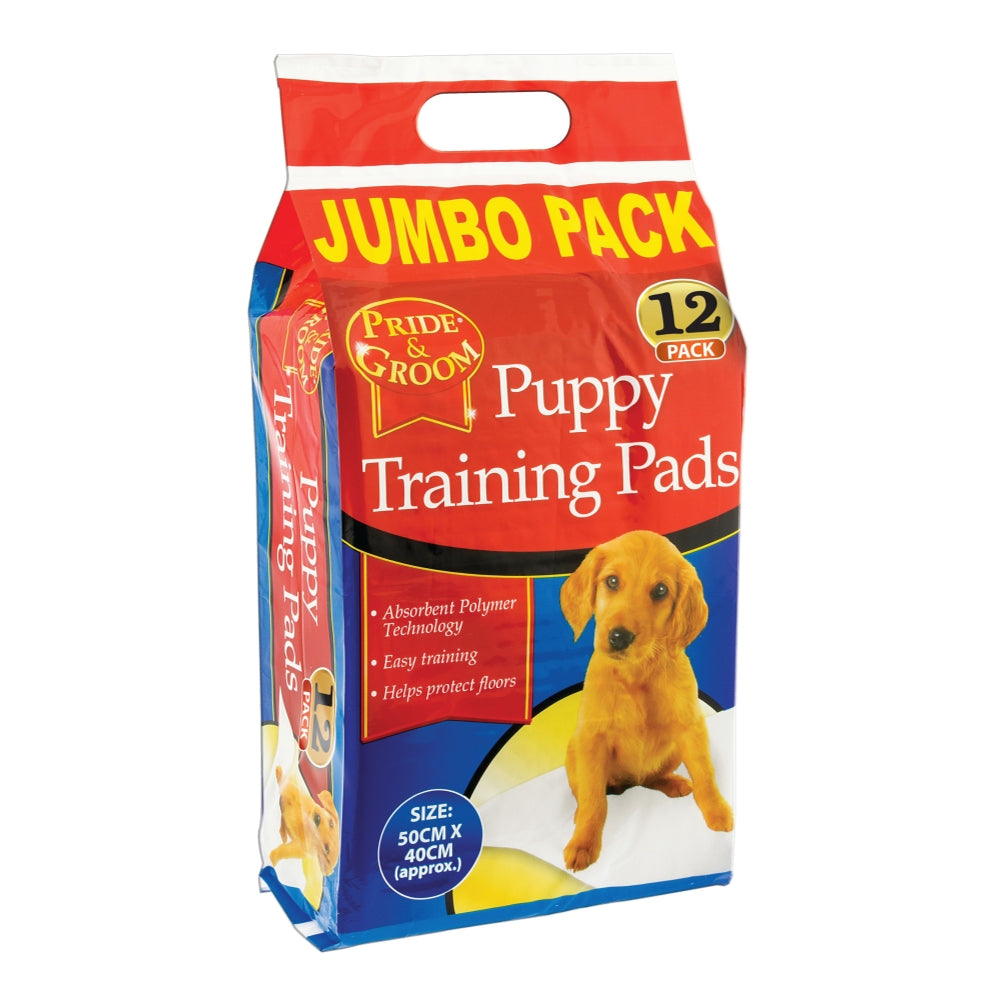 Pack of 12 Puppy Training Pads