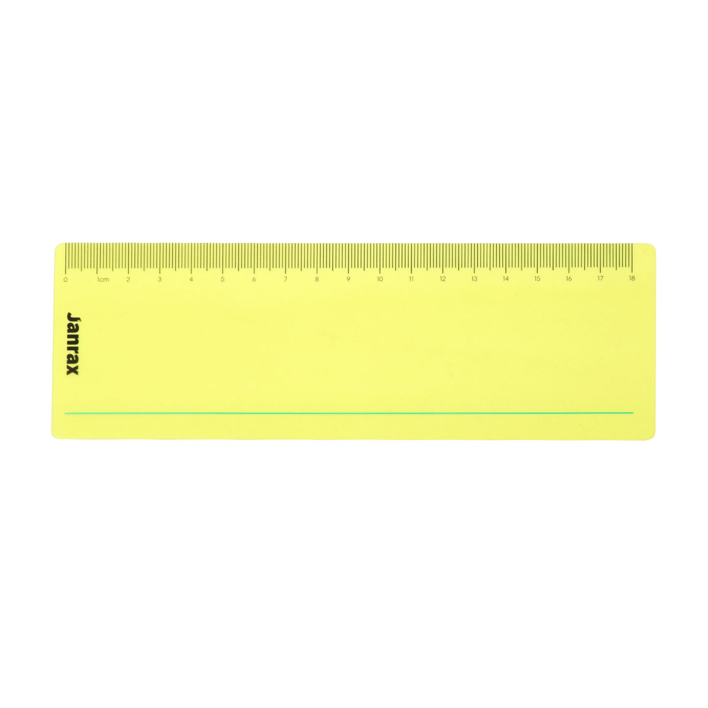 Pack of 24 Yellow 191x70mm Dyslexia Overlay Reading Rulers – PET Material, Rounded Corners