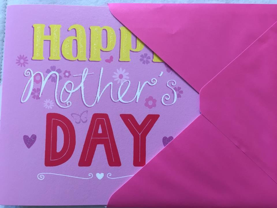 Open Someone Pink Beautiful Foil Finished Happy Mother's Day Greeting Card