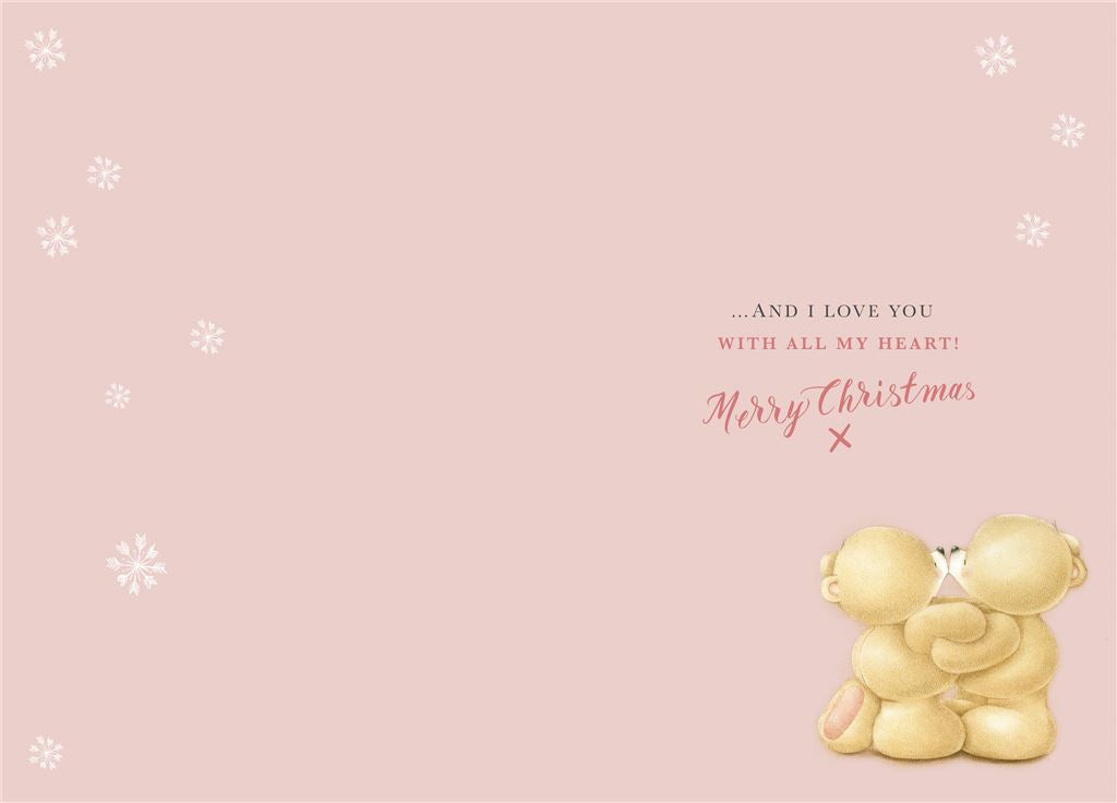 Forever Friends One I Love Christmas Card