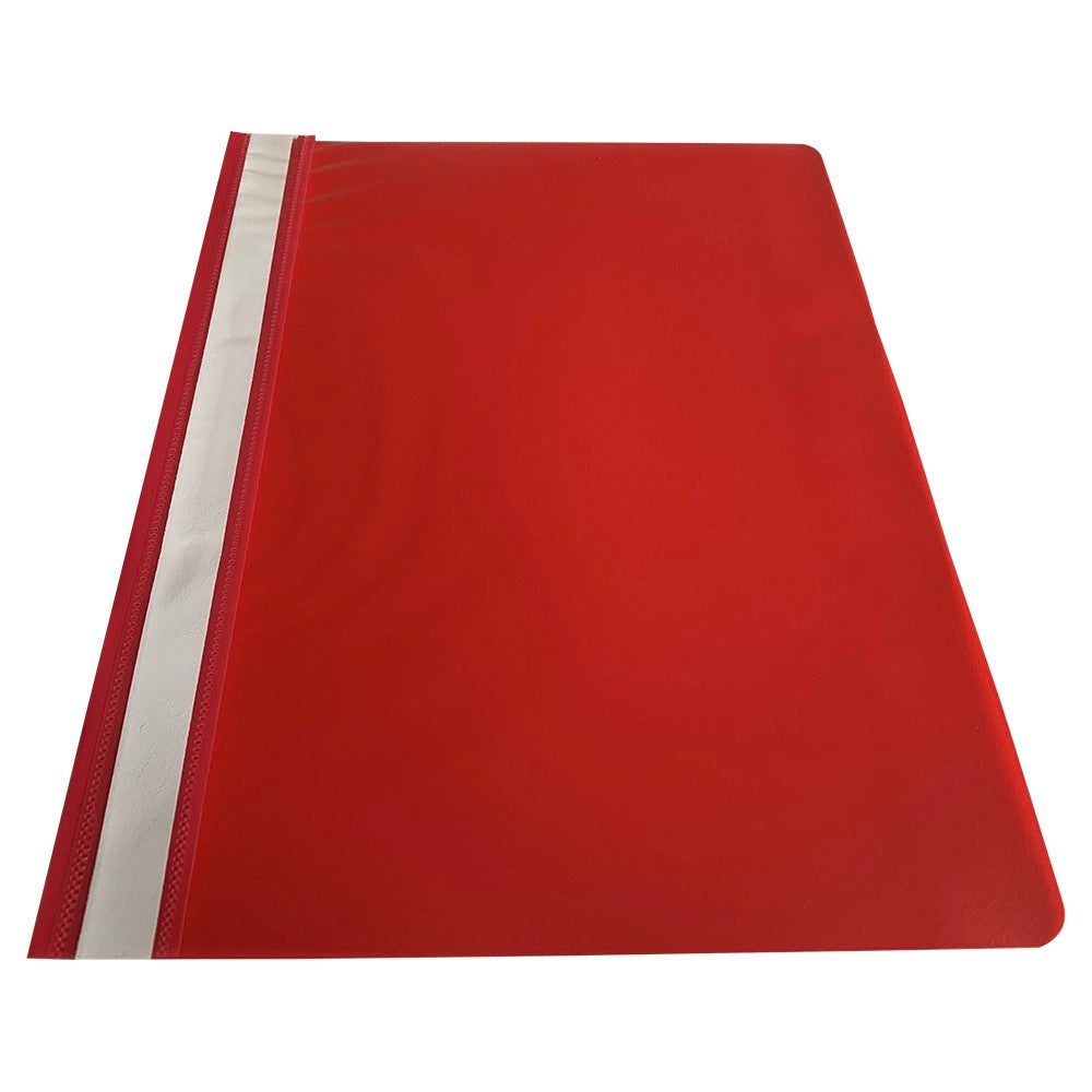 Pack of 12 Red A4 Project Folders by Janrax