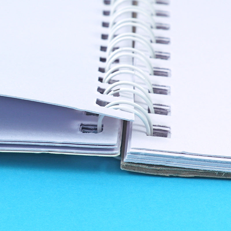 A4 Side Spiral Open Watercolor Pad