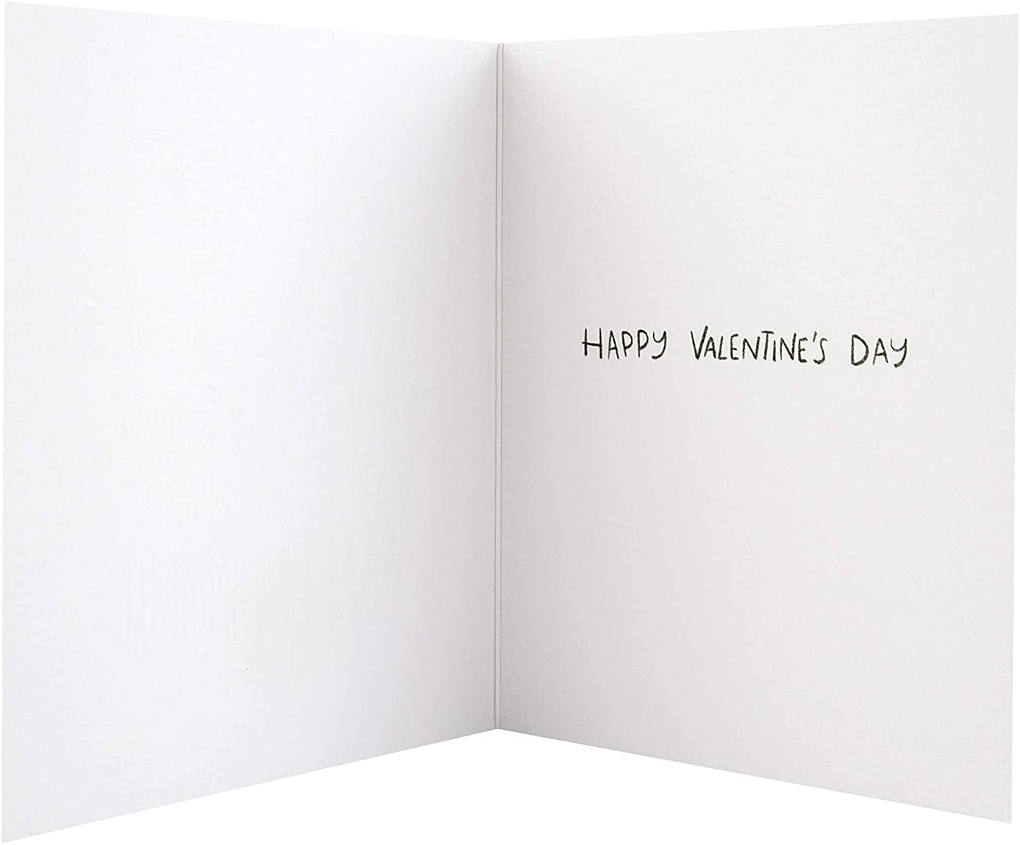 For Wife Embossed Text Design Valentine's Day Card