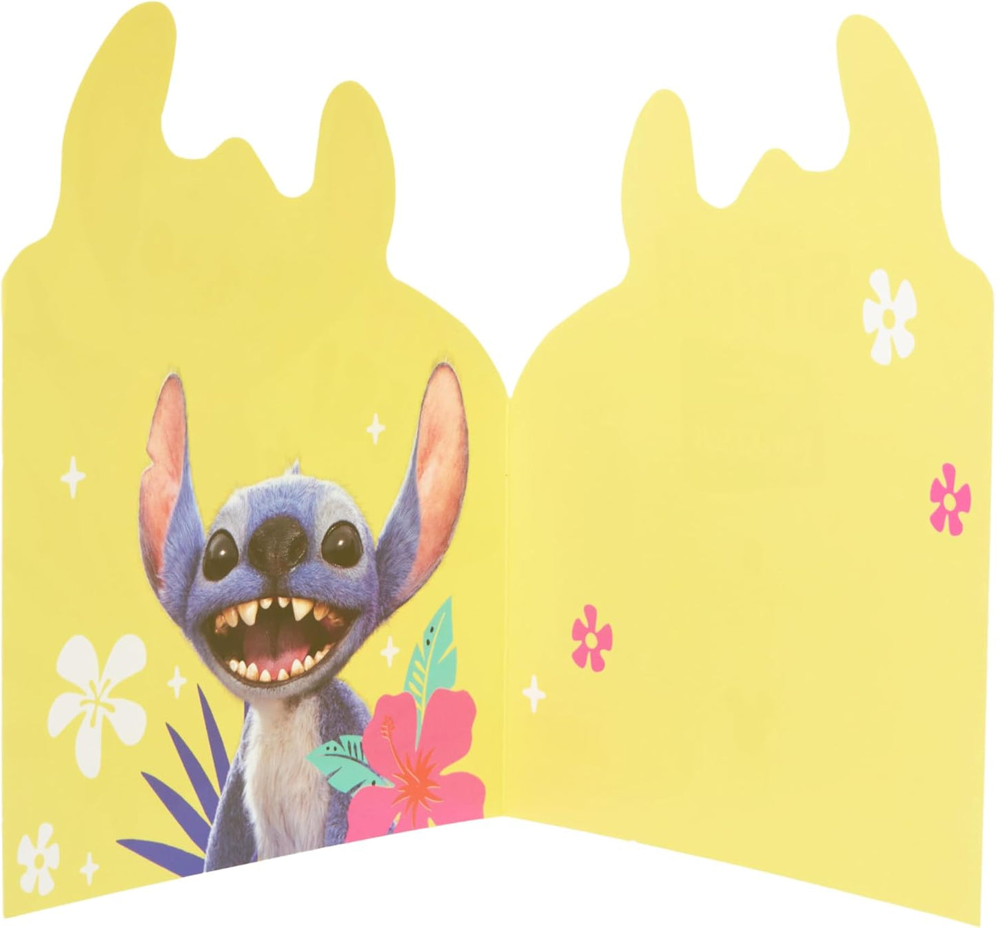 Disney Lilo & Stitch Happy Vibes Design Birthday Card