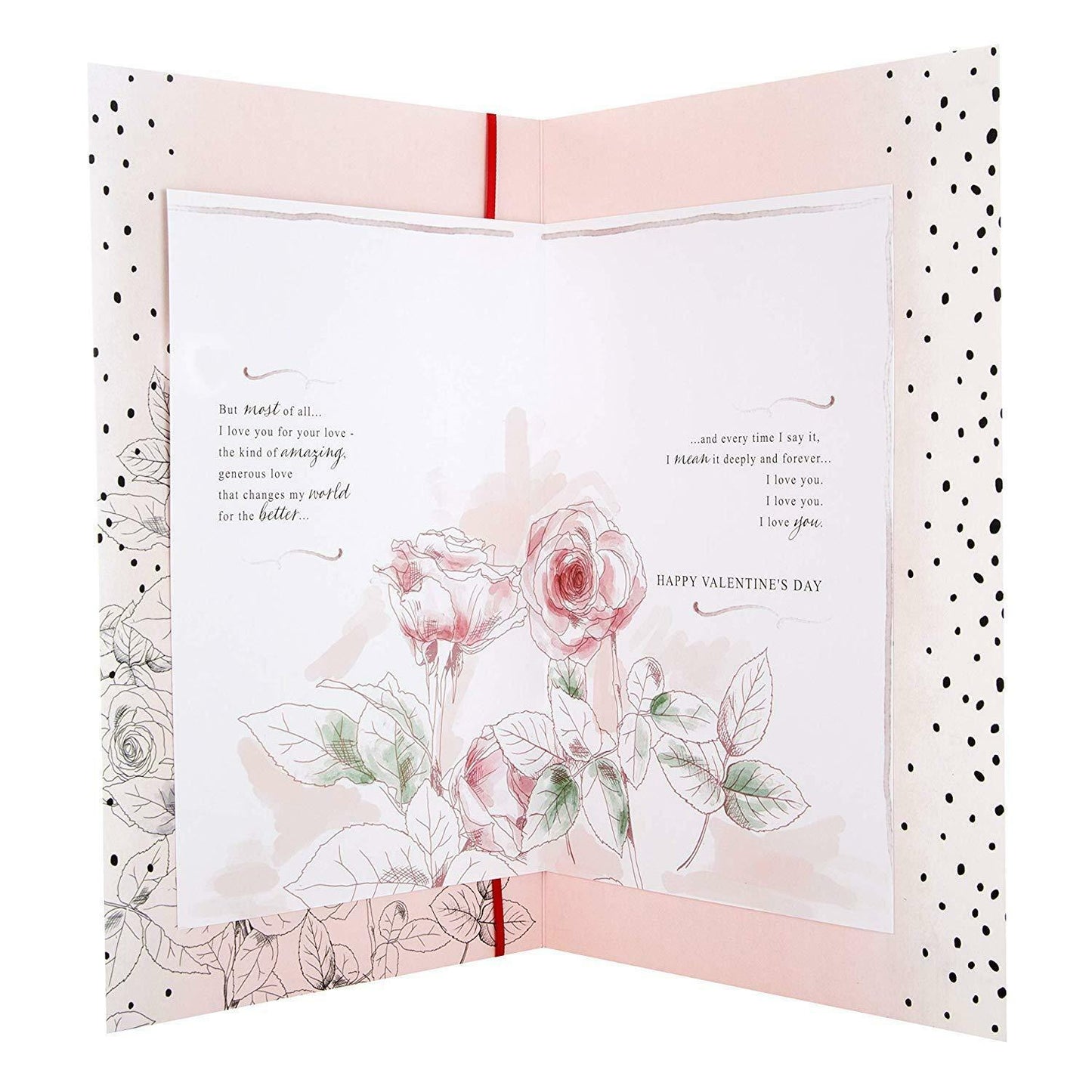 One I Love Valentine's Day Card 'I Love You'
