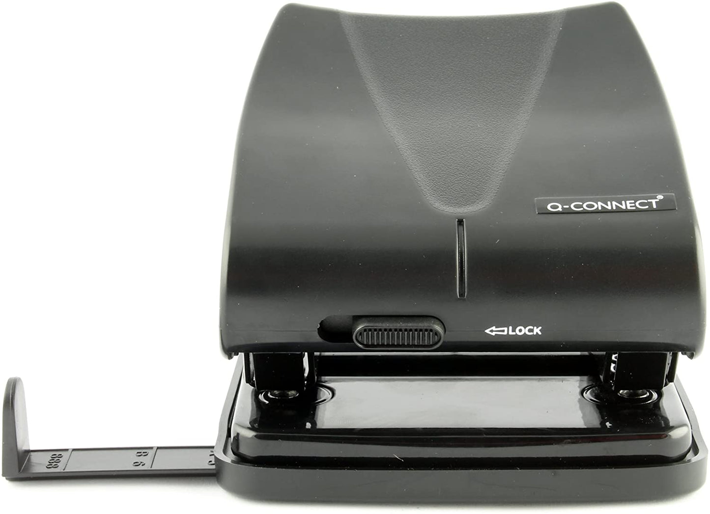30 Sheet Black Standard Duty Hole Punch 827P