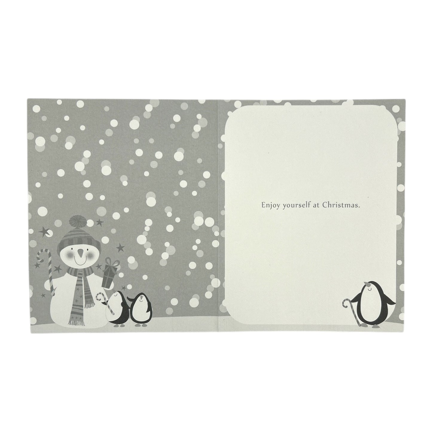 Box of 24 Snowman and Penguins Design Christmas Cards