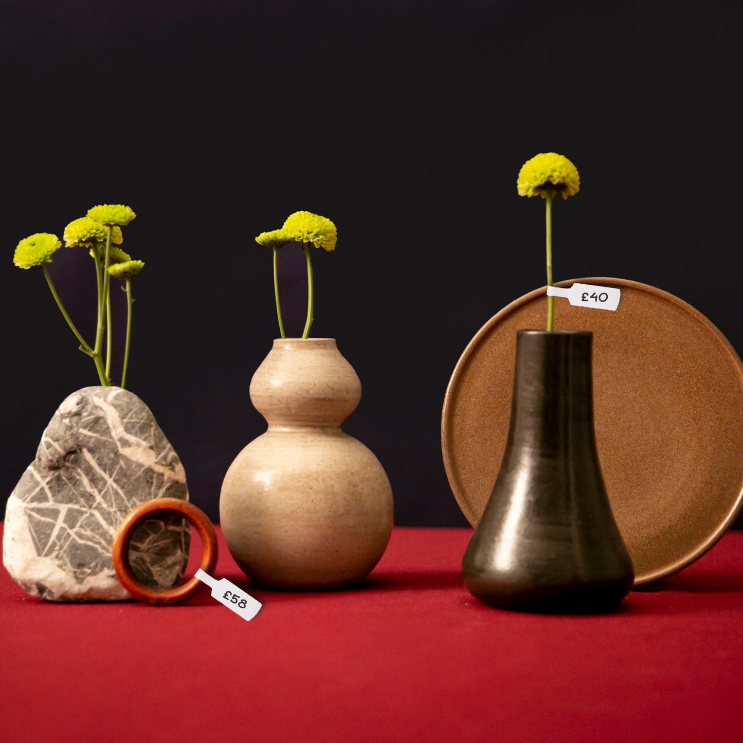 Pack of 90 White Jewellery Labels 10x60mm